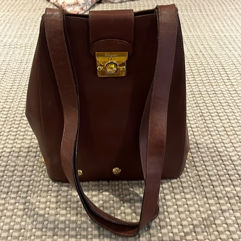 Salvador Ferragamo bag.